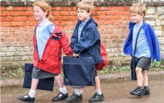 Children walking
